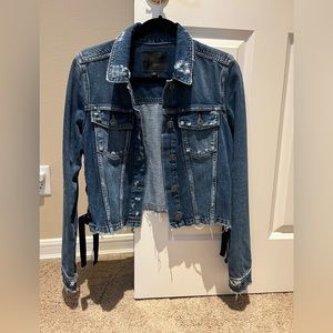 Authentic preowned Paige denim jean jacket size small